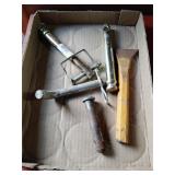 Hitch pins and chisel