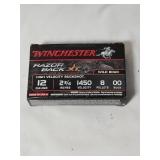5 Rounds of Winchester 12 gauge 00 buckshot