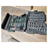 Torque bits, sockets, torque screwdriver set