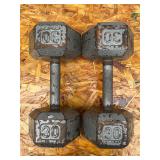 Pair of 30lb. Dumbbells