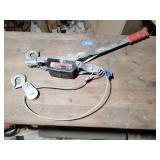 Big red 2 ton cable puller
