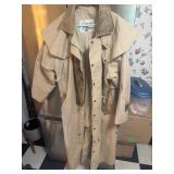Diamond Denim & Leather Duster XL