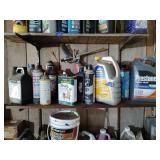 Fluid assortment, antifreeze, spray foam, 2 cycle