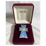 P. Buckley Moss The 2000 Millennium Cross Pin