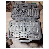 Masterforce wrench and socket set in case