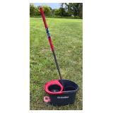 O-Cedar EasyWring Microfiber Spin Mop, Bucket