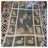 Vintage Goodwin Weavers Tapestry Throw 43'ï¿½56'