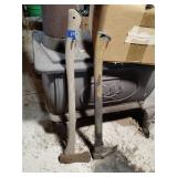 Two axes, vulcan and unmarked