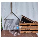 Basket, Crate, Vents & Grill Basket