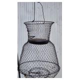 Collapsible Wire Fish Basket