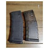 2- 30 Round 5.56 x 45 magazines, pmag, MFT