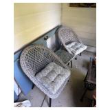 2- Patio Chairs & Matching Table