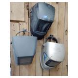 3 Welding helmets