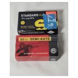 100 Rounds of .22 LR, standard plus, and semi auto