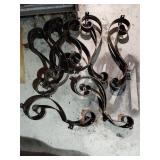 8 Decorative metal legs 22' tall