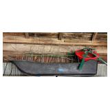 Plastic Sled, Christmas Tree Stand, Plant Cages