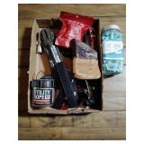 Cordage, utility rope, holster, earplugs
