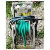 Hose Wheel Cart with Hose