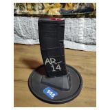 AR display base with pmag 5.56 x 45 magazine
