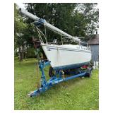 1982 Catalina Sail Boat 25ï¿½ length & Trailer