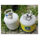 (2) Propane Tanks 15lbs Empty