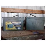 2- 30cal metal ammo cans