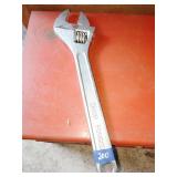 18' adjustable wrench