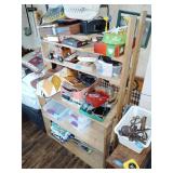 Wood shelf 36' x 18' x 60'
