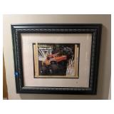 Monster Jam Puzzle Picture in Frame