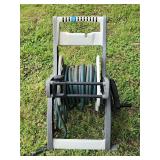Suncast Portable Plastic Hose Reel and Hose