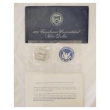 1973 Eisenhower uncirculated silver dollar