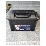 Fiocchi .22 LR ammo storage box empty