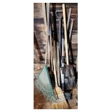Shovels, Broom, Yardsticks, Etc