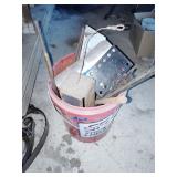 5 Gallon bucket of assorted metal