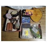 Decor, CDs, batteries, misc