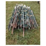Fencing T posts approximately 70 posts