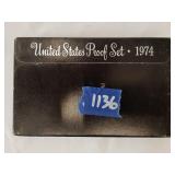 Sealed 1974 Proof set package is unopened