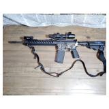 5.56 nato rifle with vortex crossfire scope,