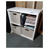 Storage shelf and contents