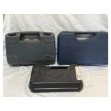 Polymer Hard Pistol Cases- Set of 3