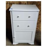Small Wood Side Cabinet 32'H×19'×14'