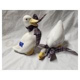 Pair of Ceramic Ducks/Geese 8'H