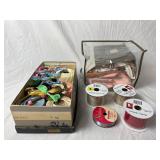 Embroidery Floss, Fabric, & Ribbon