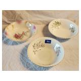 (3)Glass Serving Bowls Including Greiner,Herda&Co