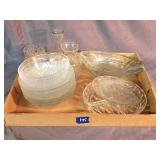 Glass Dish & Plate assortment