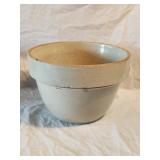 Antique Stoneware Mixing/Dough Bowl 9.5'Dx7'