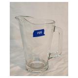 Glass Pitcher 8.5'