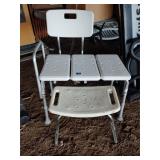 Shower bench and seat