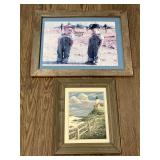 'Farming Long?' & Lighthouse Framed Prints