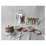 Sewing Patterns & Ribbon
